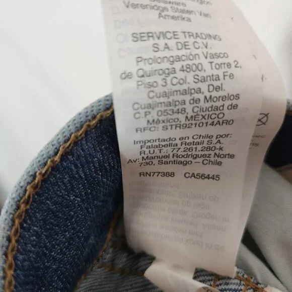 Madewell 10" High-Rise Skinny Jeans‎ Size 36 - Picture 9 of 9